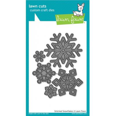 Lawn Fawn Lawn Cuts - Stitched Snowflakes